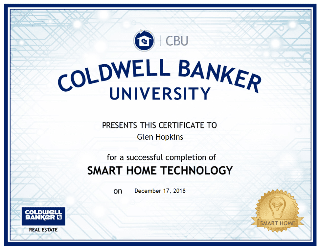 Smart Home Technology Certification