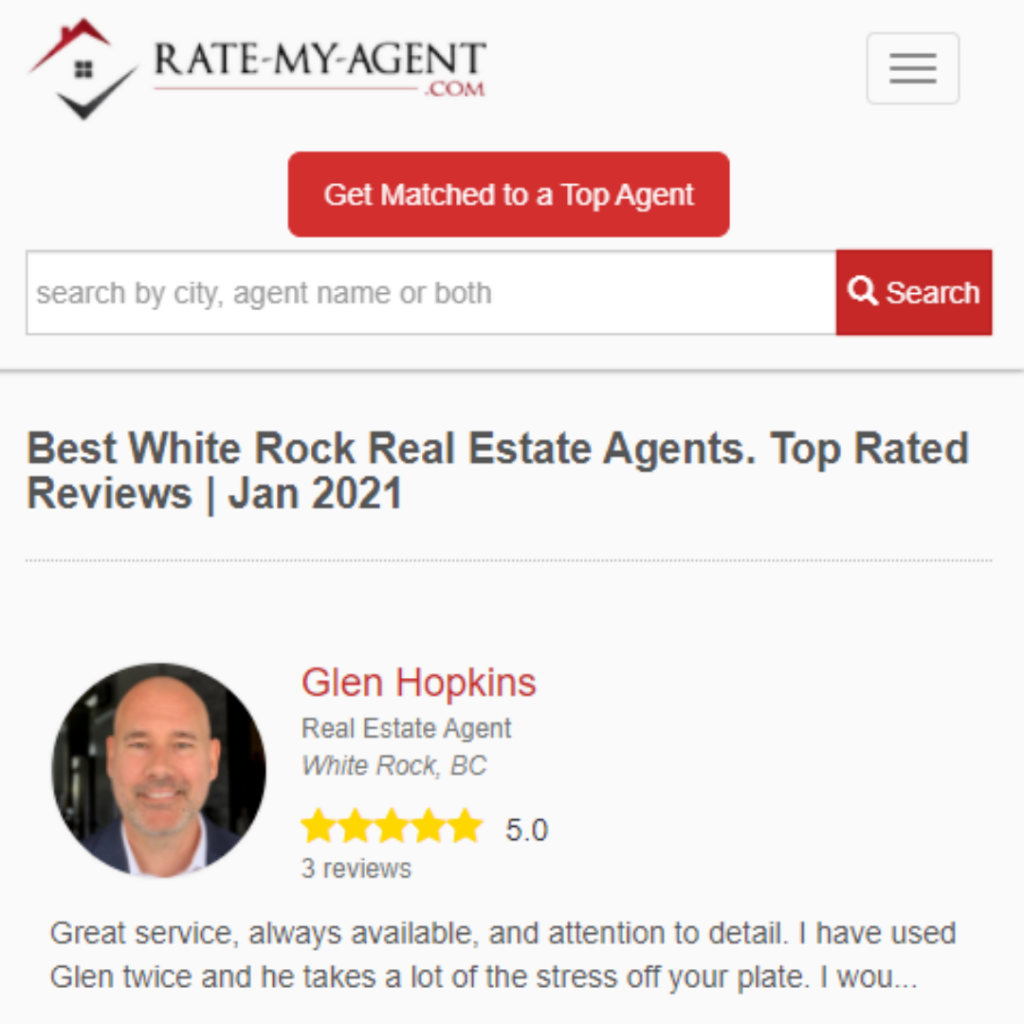 Best White Rock Real Estate Agents